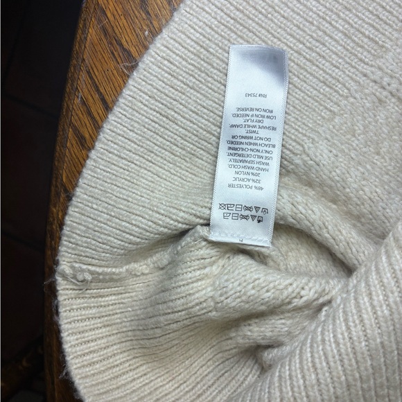 Joie Cream Cable Knit Sweater - Picture 5 of 6